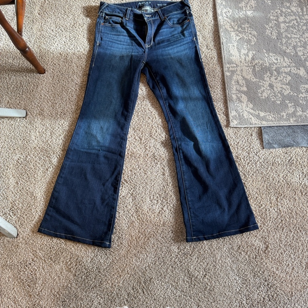 Ariat Deep Indigo Flare Jeans